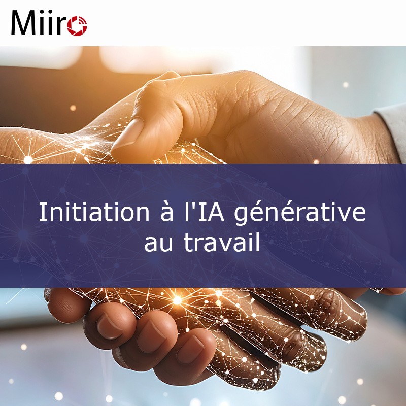 Initiation à l'IA générative au travail